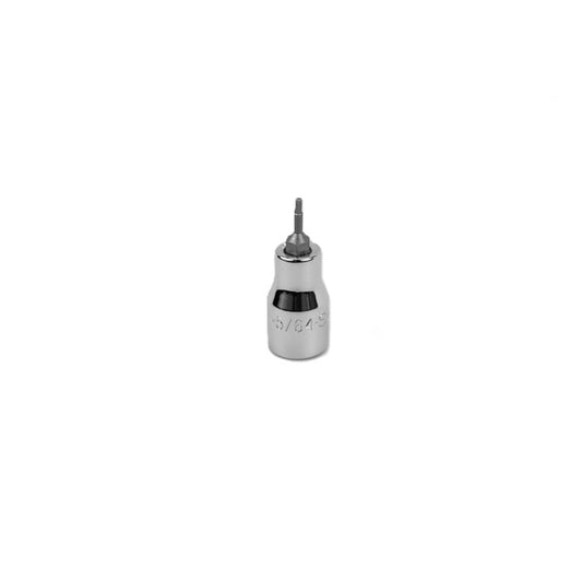 SK Tools - 5/64 in.-  3/8 in.- Drive Hex Chrome Bit Socket