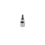 SK Tools - 3/16 in.-  3/8 in.- Drive Hex Chrome Bit Socket