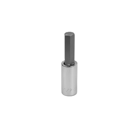 SK Tools - 1/2 in.- 1/2 in.- Drive Hex Chrome Bit Socket