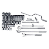 SK Tools - 40 Piece 1/2 in.- Drive 12 Pt Std and Deep SAE Socket Set
