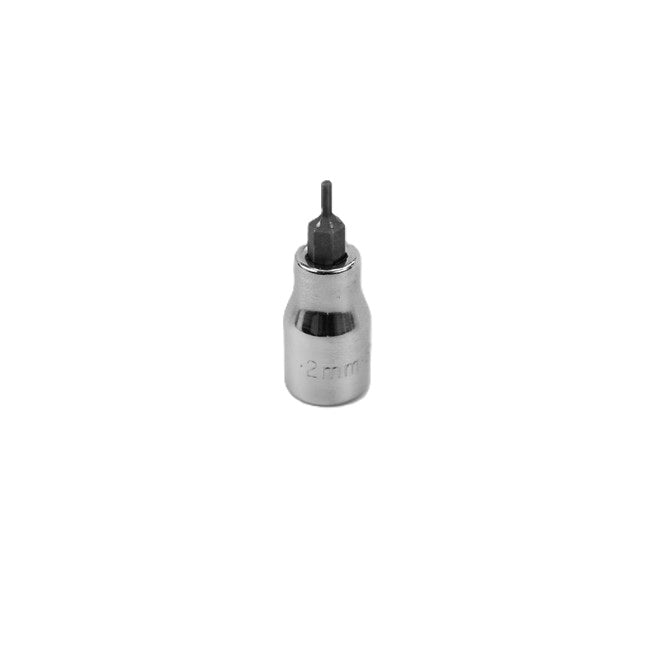 SK Tools - 2 mm 3/8 in.- Drive Hex Chrome Bit Socket
