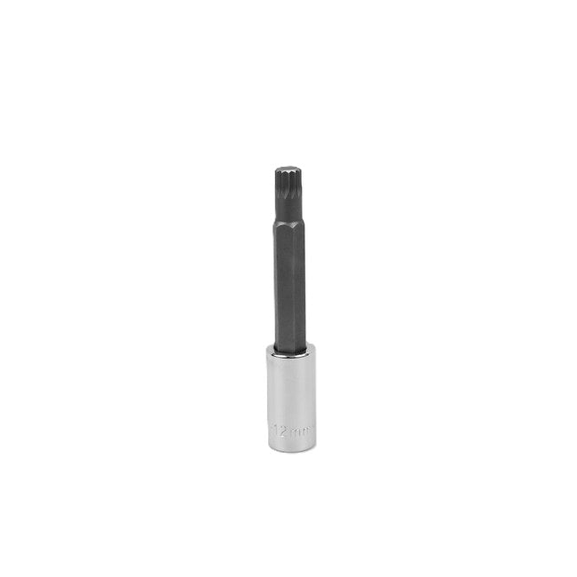 SK Tools - 12 mm 1/2 in.- Drive Triple Square Chrome Bit Socket