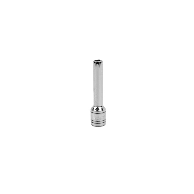 SK Tools - 4.5 mm 1/4 in.- Drive 6 Point Metric Deep Chrome Socket