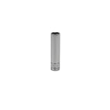 SK Tools - 9 mm 1/4 in.- Drive 6 Point Metric Deep Chrome Socket