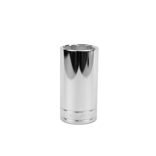 SK Tools - 1-1/4 in.- 1/2 in.- Drive 6 Point Fractional Deep Chrome Socket