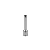 SK Tools - 5/32 in.- 1/4 in.- Drive 6 Point Fractional Deep Chrome Socket