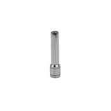 SK Tools - 7/32 in.- 1/4 in.- Drive 6 Point Fractional Deep Chrome Socket