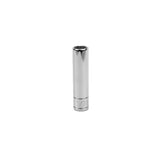 SK Tools - 11/32 in.- 1/4 in.- Drive 6 Point Fractional Deep Chrome Socket