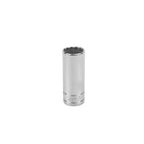 SK Tools - 3/4 in.- 3/8 in.- Drive 12 Point Fractional Deep Chrome Socket