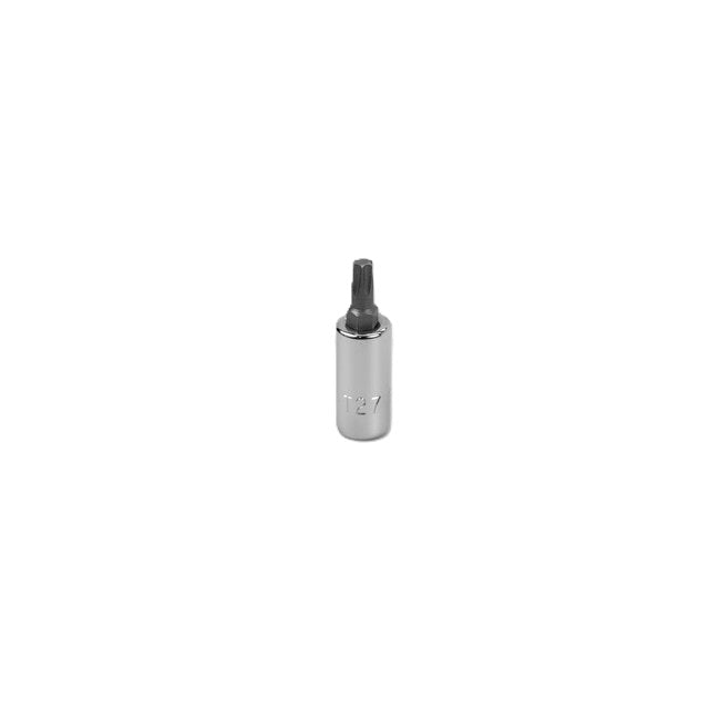 SK Tools - T27 1/4 in.- Drive Torx Chrome Bit Socket
