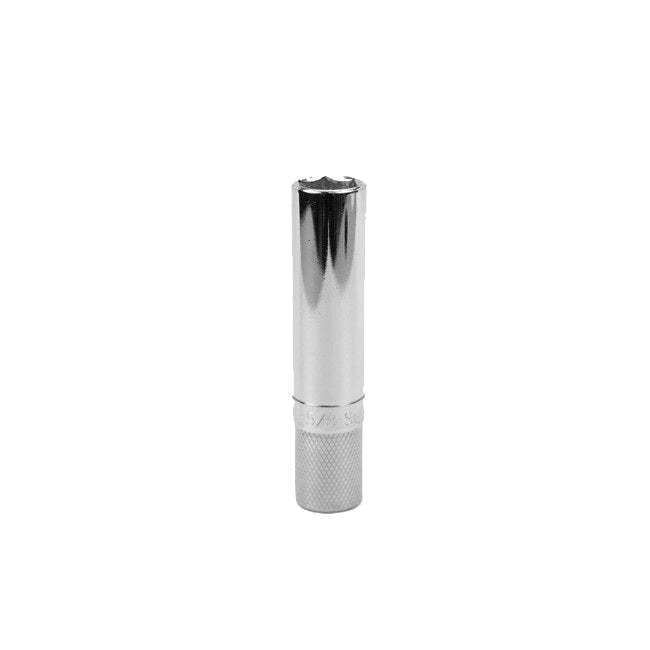 SK Tools - 5/8 in.- 3/8 in.- Drive Fractional Extra Long Spark Plug Chrome Socket