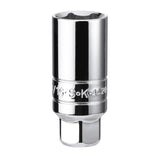 SK Tools - 13/16 in.- 3/8 in.- Drive Fractional Spark Plug Chrome Socket
