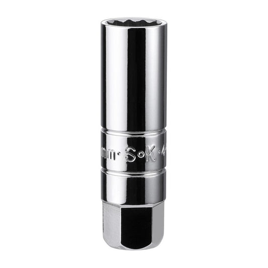 SK Tools - 4428 3/8 in.- DRIVE 14mm 12 POINT SPARK PLUG SOCKET