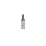 SK Tools - 7/32 in.- 1/4 in.- Drive Hex Chrome Bit Socket
