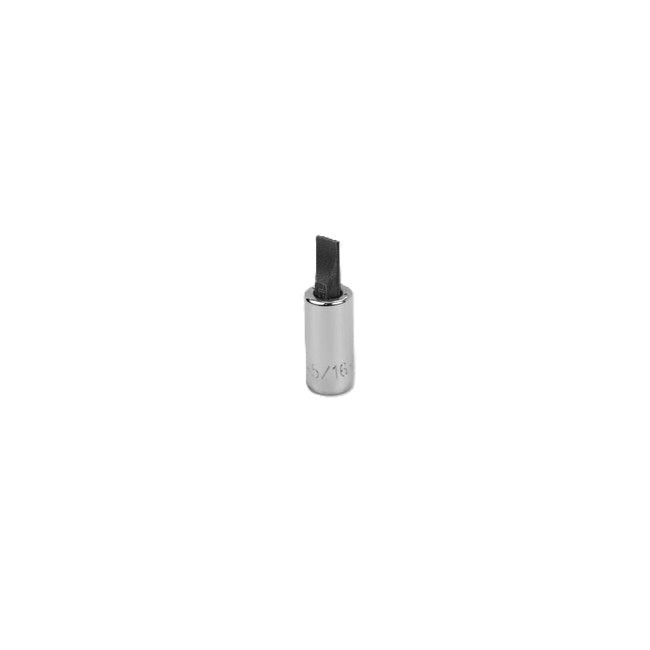 SK Tools - 5/16 in.- 1/4 in.- Drive Slotted Screwdriver Chrome Bit Socket
