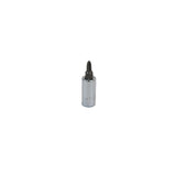 SK Tools - #1 1/4 in.- Drive Phillips Screwdriver Chrome Bit Socket