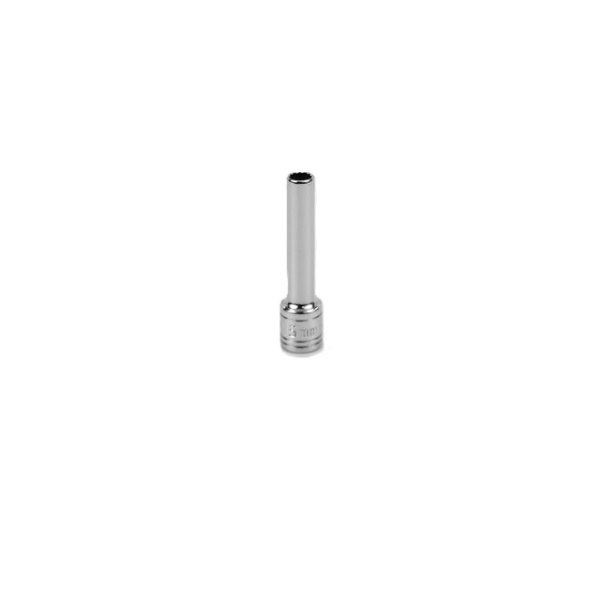 SK Tools - 5 mm 1/4 in.- Drive 12 Point Metric Deep Chrome Socket