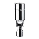 SK Tools - 13/16 in.- 3/8 in.- Drive Fractional Swivel Spark Plug Chrome Socket