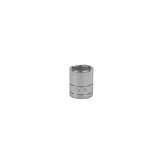 SK Tools - 11/16 in.- 3/8 in.- Drive 6 Point Fractional Standard Chrome Socket