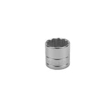 SK Tools - 15/16 in.- 3/8 in.- Drive 12 Point Fractional Standard Chrome Socket
