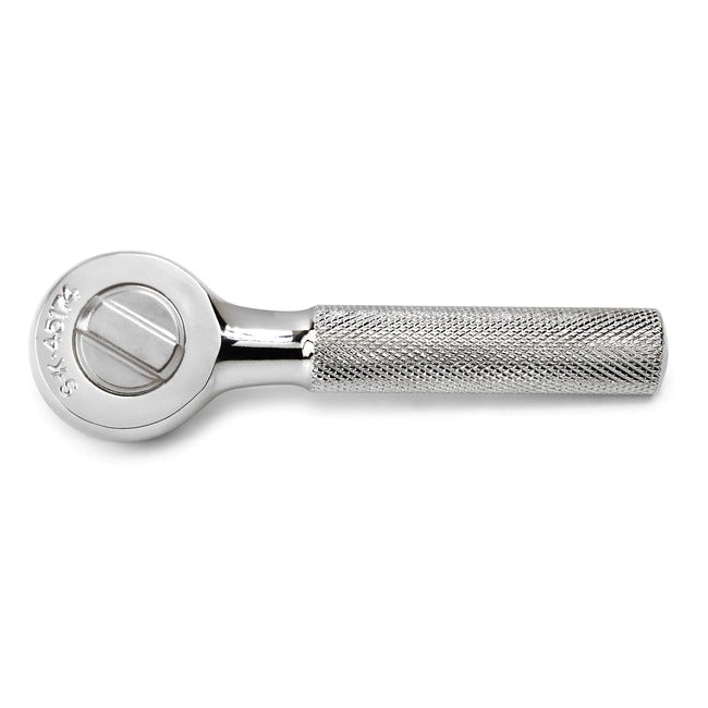 SK Tools - 4.8 in.- 3/8 in.- Drive Stubby Ratchet