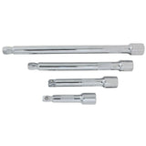 SK Tools - 4 Piece 3/8 in.- Drive Chrome Wobble Extension Set
