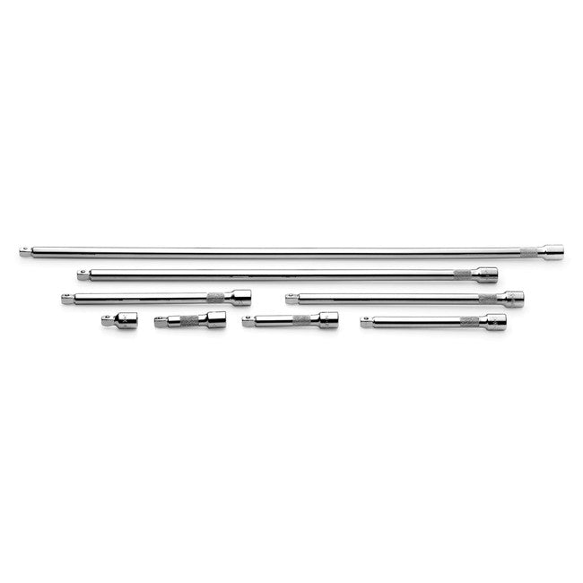 SK Tools - 8 Piece 3/8 in.- Drive Chrome Wobble Extension Set