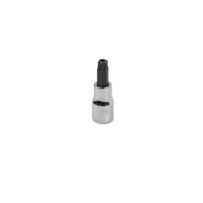 SK Tools - T50 3/8 in.- Drive Tamper Proof Torx Chrome Bit Socket