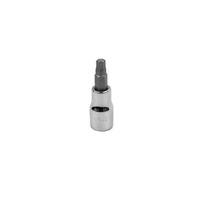 SK Tools - T40 3/8 in.- Drive Torx Chrome Bit Socket