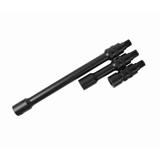 SK Tools - 3 Piece 3/8 in.- Drive Locking Impact Extension Set