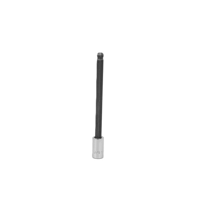 SK Tools - 3/8 in.- 3/8 in.- Drive Long Ball Hex Chrome Bit Socket