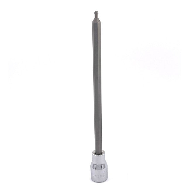 SK Tools - 3 mm 3/8 in.- Drive Long Ball Hex Chrome Bit Socket