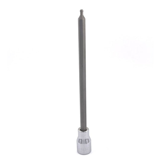 SK Tools - 3 mm 3/8 in.- Drive Long Ball Hex Chrome Bit Socket