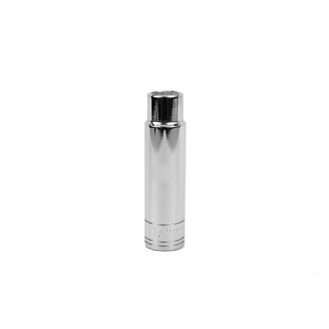SK Tools - 13 mm 1/2 in.- Drive 12 Point Metric Deep Chrome Socket