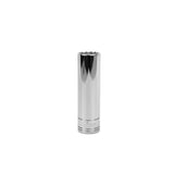 SK Tools - 17 mm 1/2 in.- Drive 12 Point Metric Deep Chrome Socket