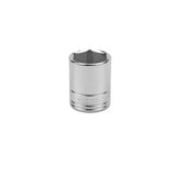 SK Tools - 25 mm 1/2 in.- Drive 6 Point Metric Standard Chrome Socket