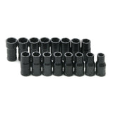 SK Tools - 16 Piece, 1/4 in.- Drive TurboSocket Set