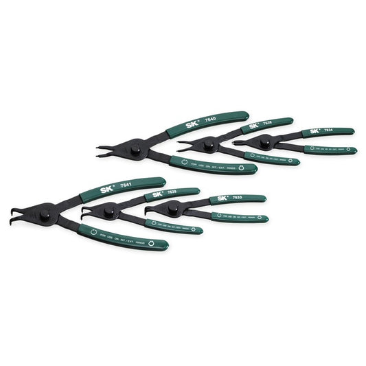SK Tools - 6 Piece Convertible Retaining Ring Pliers Set