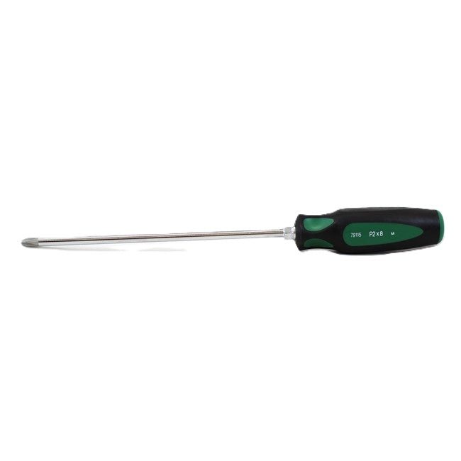 SK Tools - P2 x 8 in.- CushionGrip Phillips Screwdriver