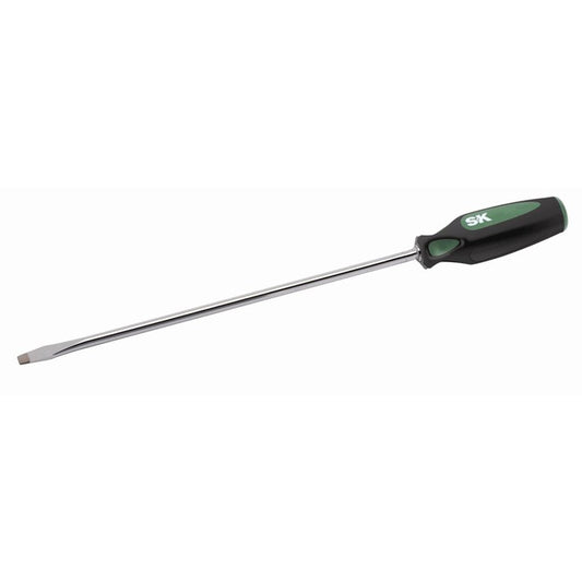 SK Tools - 5/16 in.- x 12 in.- CushionGrip Slotted Screwdriver