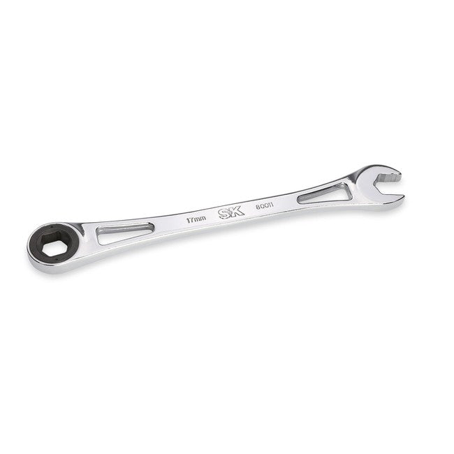 SK Tools - 17 mm X-Frame 6pt Metric Combination Wrench