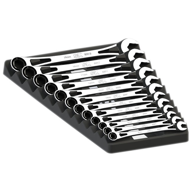 SK Tools - X-Frame 6pt Metric Combination Wrench Set 12 pcs