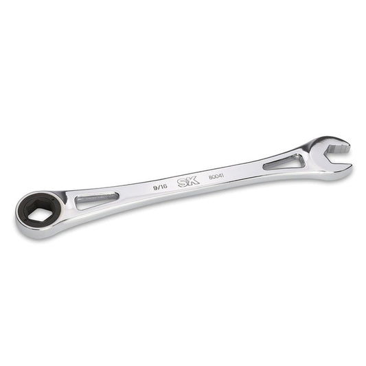 SK Tools - 9/16 in.- X-Frame 6 pt Fractional Combination Wrench