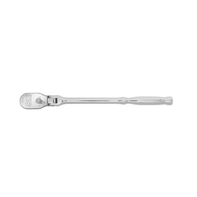 SK Tools - 1/2 in.- Drive LP90 Flex Head Teardrop Ratchet 15 inch