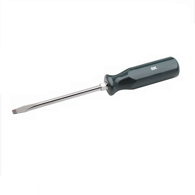 SK Tools - 5/16 in.- x  6 in.- SureGrip Slotted Screwdriver