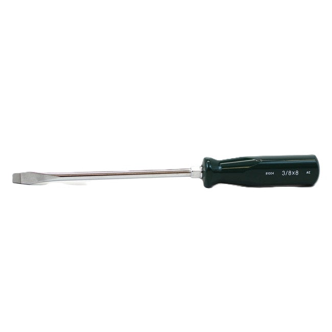 SK Tools - 3/8 in.- x 8 in.- SureGrip Slotted Screwdriver