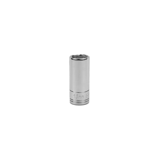 SK Tools - 15 mm 3/8 in.- Drive 6 Point Metric Deep Chrome Socket