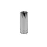 SK Tools - 18 mm 3/8 in.- Drive 6 Point Metric Extra Deep Chrome Socket