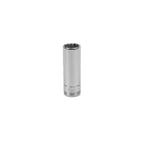 SK Tools - 16 mm 3/8 in.- Drive 12 Point Metric Deep Chrome Socket