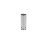SK Tools - 18 mm 3/8 in.- Drive 12 Point Metric Deep Chrome Socket